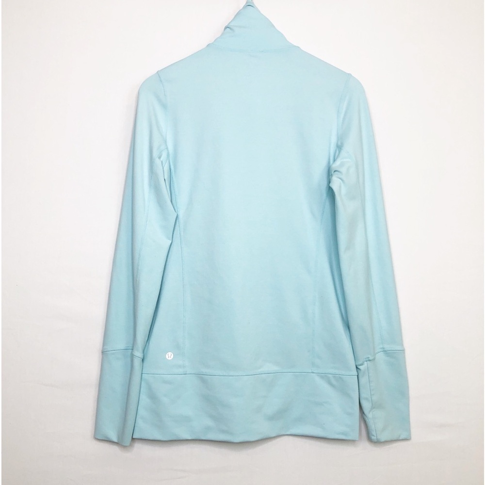 Lululemon In Stride Heathered Aquamarine Jacket - Picture 7 of 11
